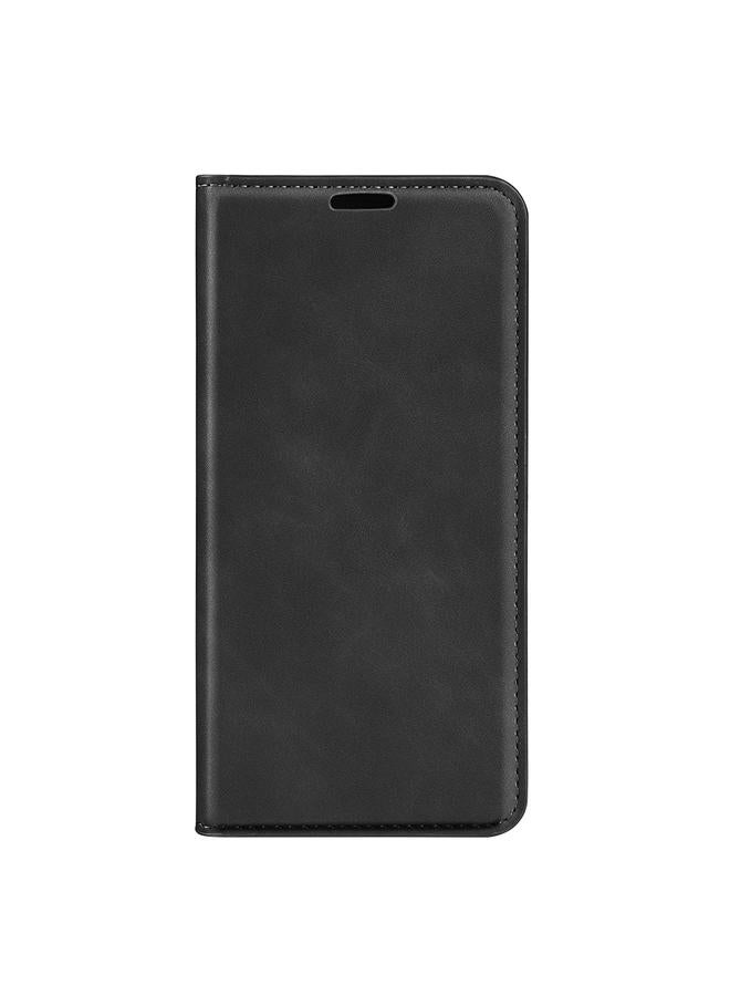 S-TOP Case For Motorola Moto G52J 5G Retro-skin Magnetic Suction Flip Leather Phone Case - Image 2