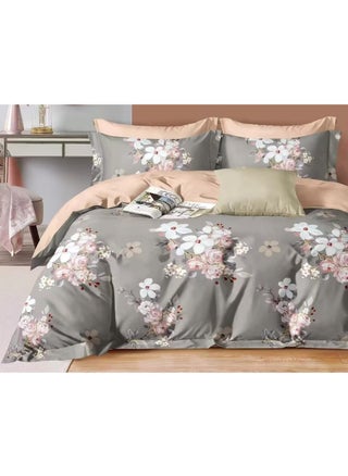 grey floral