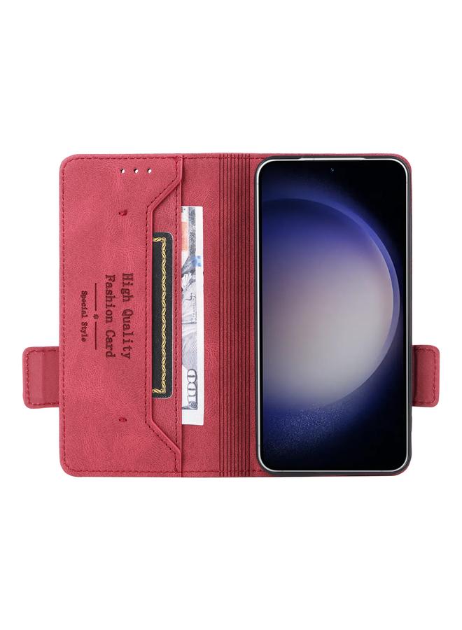 اس-توب جراب لهاتف Samsung Galaxy S24 5G، جراب هاتف جلدي بمشبك مغناطيسي - Image 4