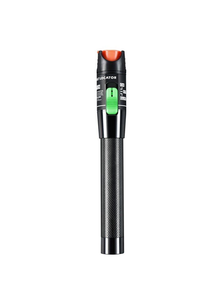 AROAQ Visual Fault Locator, 1-60km Fiber Optic Red Light Pen, Vfl Optical Fiber Cable Fault Tester, Red Light Pen For Network Fiber Cable Test, Fiber Optic Source Tester Detector Meter,(30mw Green+Orange)  - Image 1
