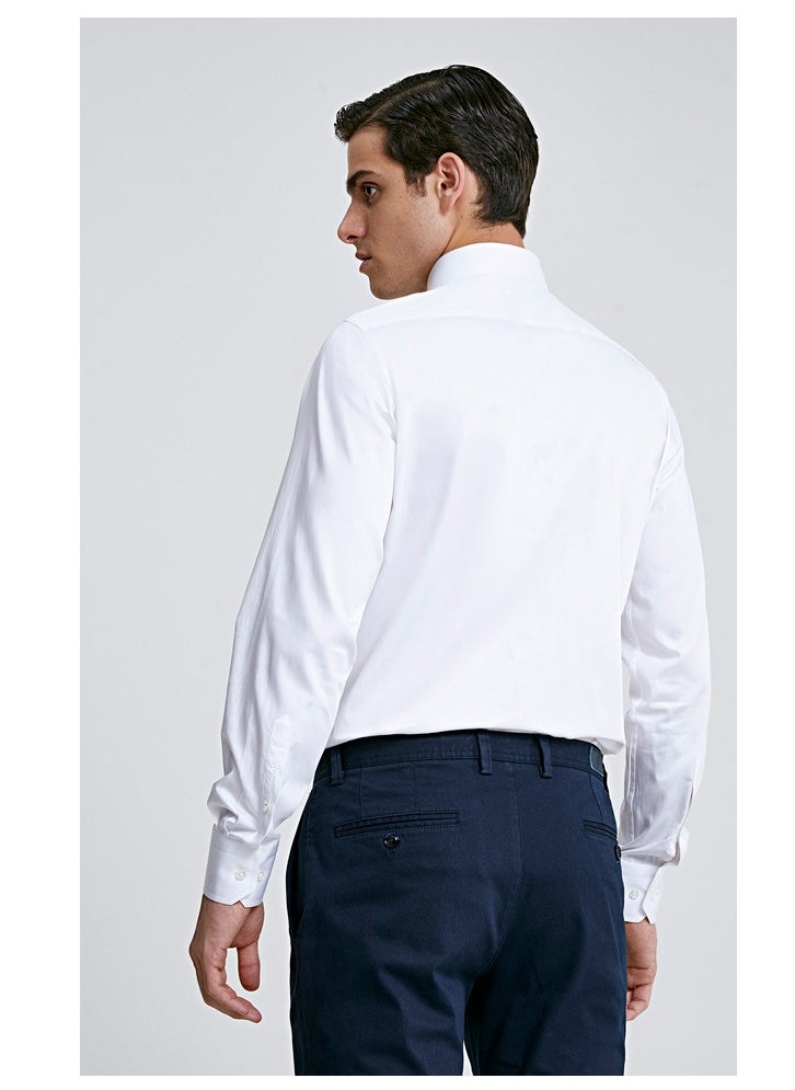 D'S DAMAT Ds Damat Slim Fit Shirt White Nanocare  - Image 4