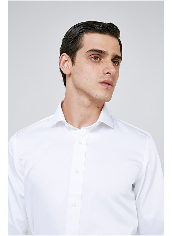 D'S DAMAT Ds Damat Slim Fit Shirt White Nanocare  - Image 2