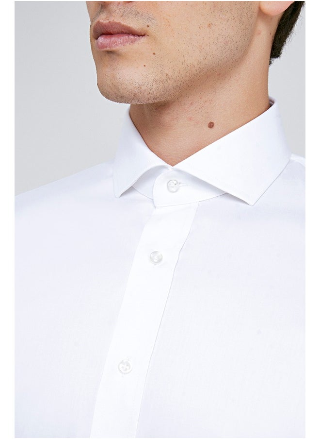 D'S DAMAT Ds Damat Slim Fit Shirt White Nanocare  - Image 3