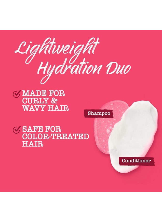 MAUI MOISTURE Maui Moisture Lightweight Hydration + Hibiscus Water Shampoo, Moisturizing Shampoo Softens & Quenches Wavy & Curly Hair with Aloe Vera, Vegan & Sulfate-Free Surfactants, 25.4 fl. oz  - Image 2