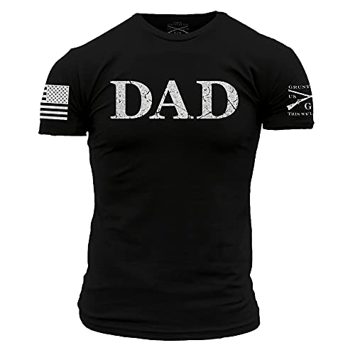 Grunt Style Dad Defined - Men's T-Shirt (Black, XXX-Large) - Image 2
