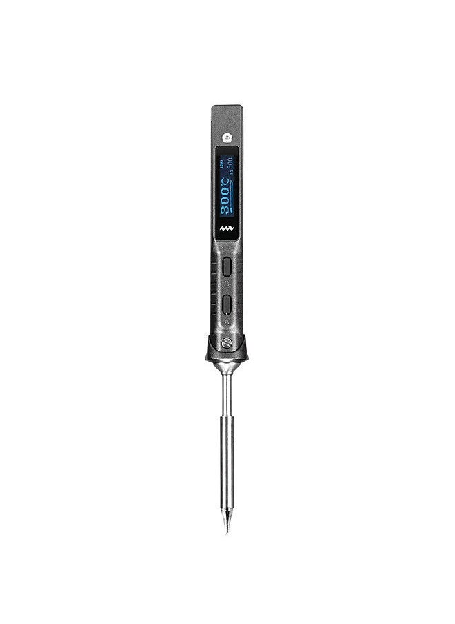 Miniware Mini Intelligent Soldering Station Portable Soldering Iron Two Power Supplying Mode 50-400 ℃ Temperature Regulation Dynamic Detection DC9-24V Wide Voltage  - Image 1
