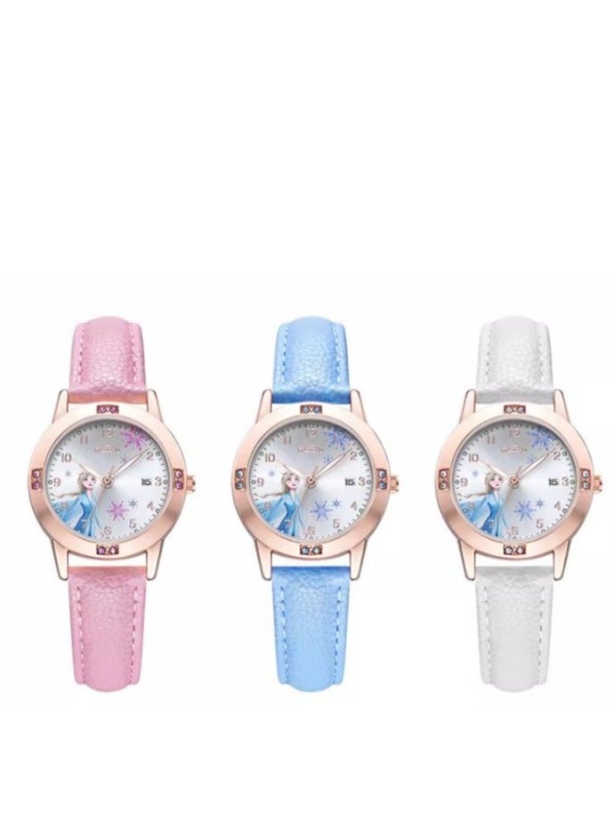 Children's Watch Girls' Style Student Primary School Time Girls' Watch - Image 3