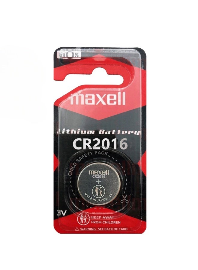 ماكسل 1-Piece Maxell CR2016 Lithium 3V Japan Battery - Image 1