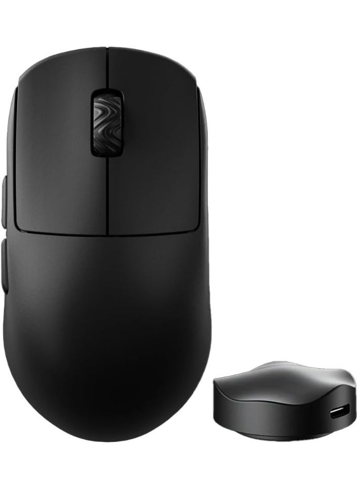Scyrox V8 wireless mouse is lightweight, low-latency, and comfortable, designed specifically for laptops. It delivers exceptional performance, elevating your gaming experience to a new level, and comes with an 8K dongle. Enjoy an impressive 8000Hz polling rate, allowing you to rely on fast and accurate responses during intense gaming sessions. Color: Black - Image 2