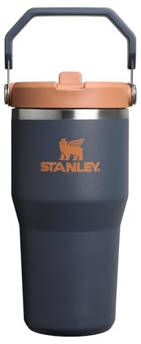 STANLEY IceFlow 2.0 Flip Straw Tumbler with Handle 20 oz | Twist On Lid and Flip Up Straw | Leak Resistant Water Bottle | Insulated Stainless Steel | BPA-Free | Twilight - Image 1