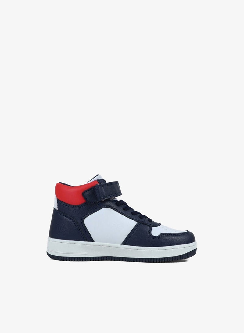 GAP Boys' BOSTON MID Sneakers with Hook and Loop Closure - GPK5217140290 - Image 1