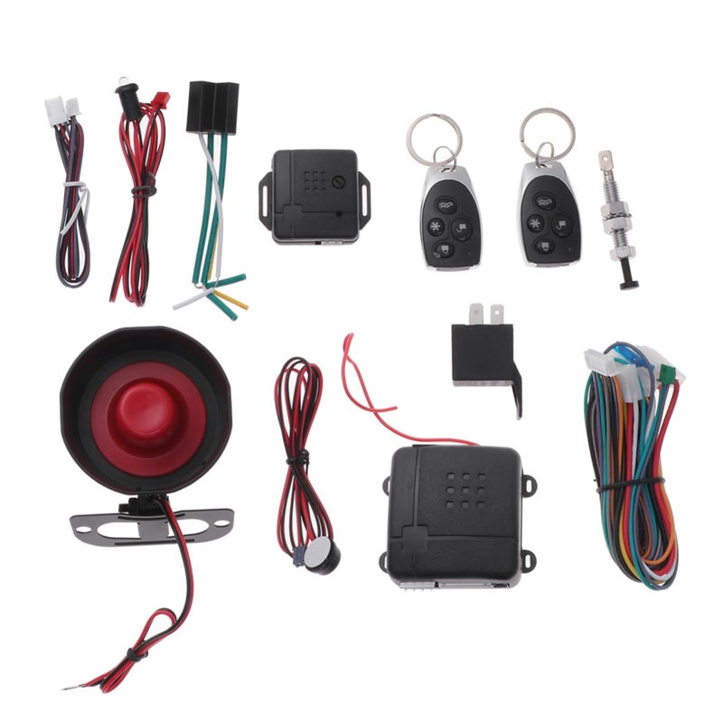 Medium Auto Remote Keyless Entry Door Lock Car Alarm Kit With Central Locking Sound - Image 2