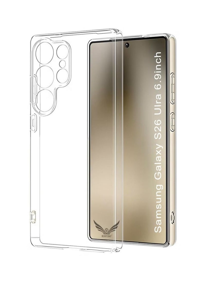 general Premium Crystal Clear Case for Samsung Galaxy S26 Ultra – [Anti-Yellowing] Slim Fit Shockproof TPU Protective Cover with Enhanced Corner Protection - Image 1