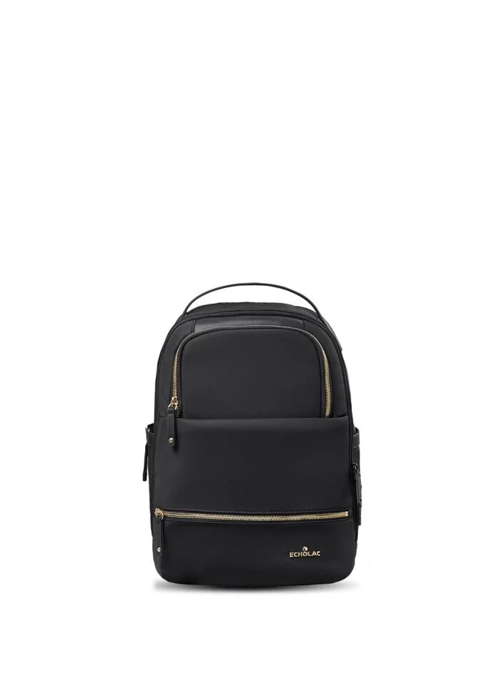 Echolac Echolac backpack elegant black with golden touch