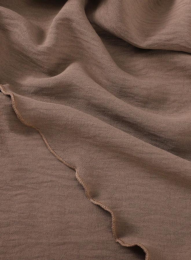Take Two Tan Solid Hijab - Image 3