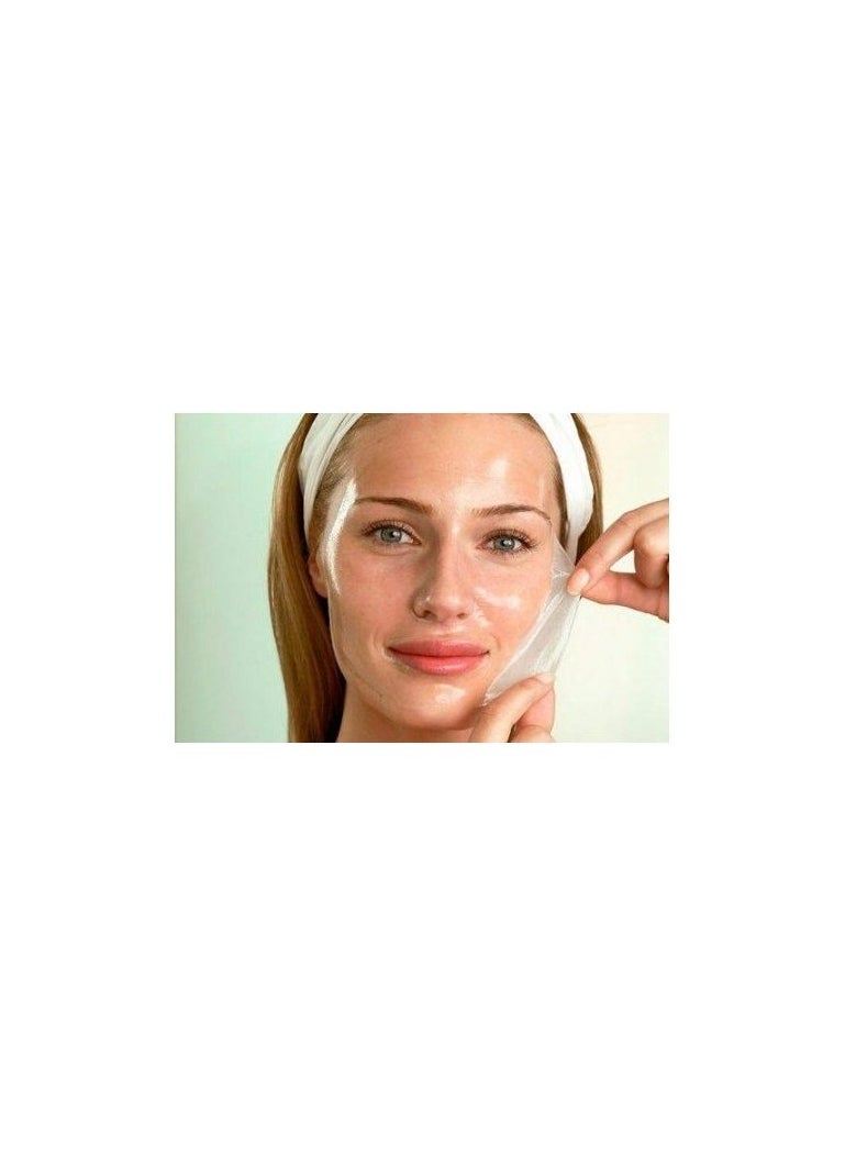 AROMATIQUE Aromatique Facial Gelatin Powder For face hair removal - Natural Face Mask & Hair Removal Gelatin, Perfect for DIY Skincare Treatments.Food Grade  - Image 3
