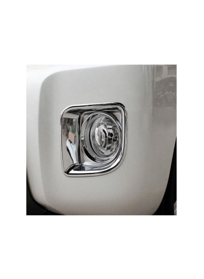 Toyota Land Cruiser Fog Light Chrome Cover 2012–2015 Exterior Styling Trim - Image 2