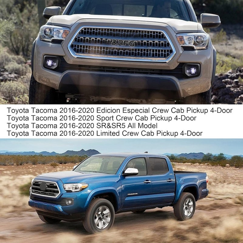 DRFG LED Fog Lights with Daytime Running Lights for Tacoma 2016-2021 - Image 4