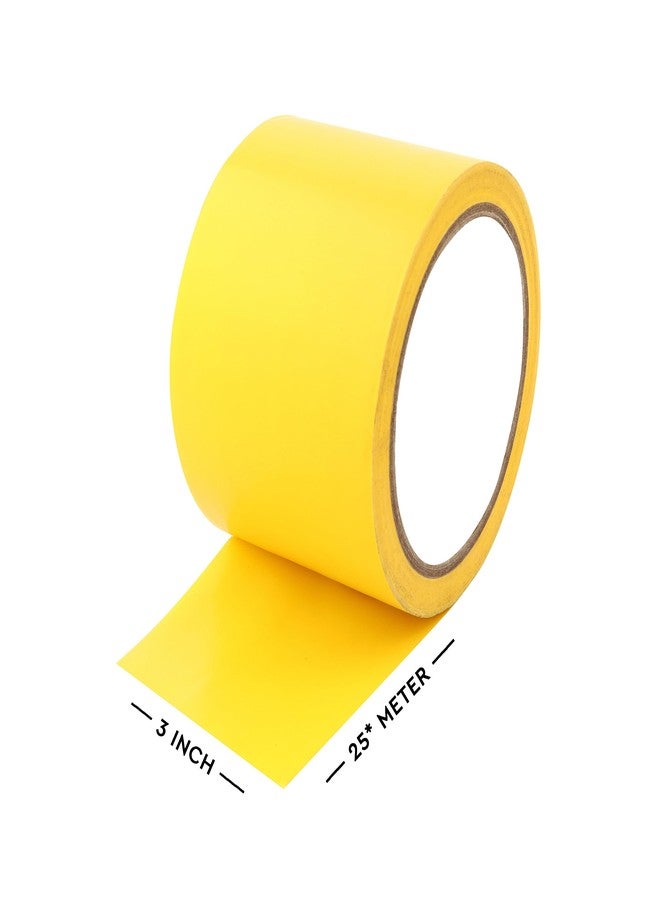 TREE MAISON CORONATING HOMES Vastu Yellow Tape | Size - 3 Inch (72 mm) Approx | Length- 20 Meter (Approx) | Vastu Tape Remedy for Toilet | Vastu Tape for Main Door | Tape Remedy | Pack of 1 - Image 2