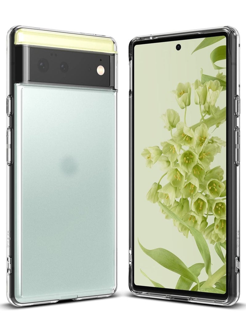 Protective Slim Transparent Shockproof TPU Case Cover for Google Pixel 6  - Image 2