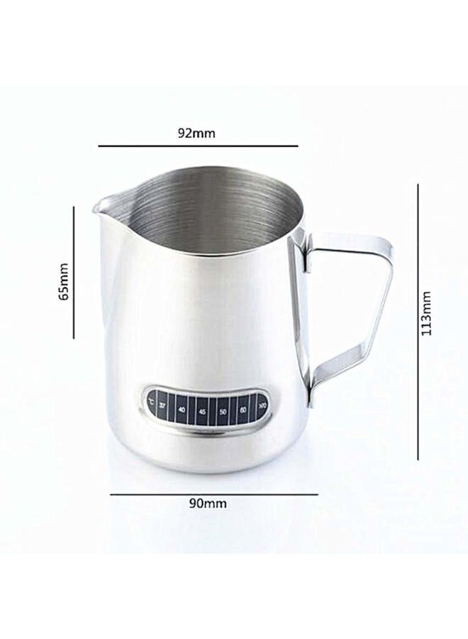 UZER Milk Frothing Pitcher for Coffee, Barista Steaming Jug (21 Ounces with Thermomete Integrated) - Image 5