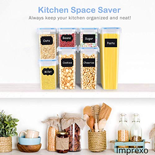 IMPREXO airtight plastic containers for kitchen storage containers for kitchen airtight kitchen containers (Pack of 10, 750 ML) - Image 3