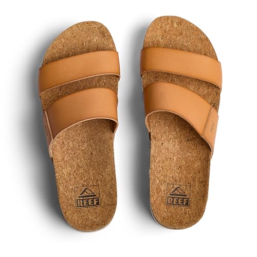 Reef Cushion Vista Hi Women's Sandals Natural - 5 Medium - Image 4