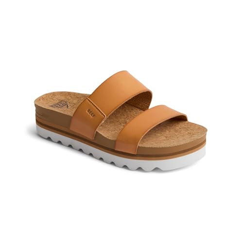 Reef Cushion Vista Hi Women's Sandals Natural - 5 Medium - Image 2