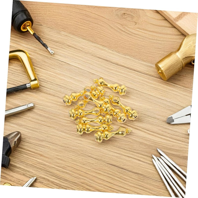 DOITOOL 10pcs DIY Projects Essential Railing Bracket Connectors Metal Spindles for Glass Railing Strong Stylish Pack - Image 5