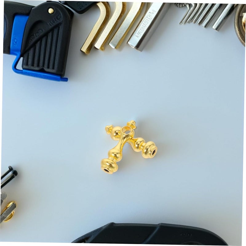 DOITOOL 10pcs DIY Projects Essential Railing Bracket Connectors Metal Spindles for Glass Railing Strong Stylish Pack - Image 4
