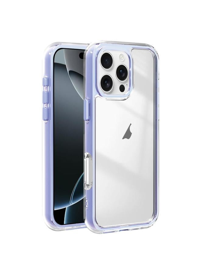 اس-توب جراب لهاتف iPhone 16 Pro مصنوع من مادة TPU الهجينة المصنوعة من الأكريليك 3 في 1 مع وسادة هوائية ومضاد للصدمات - Image 1