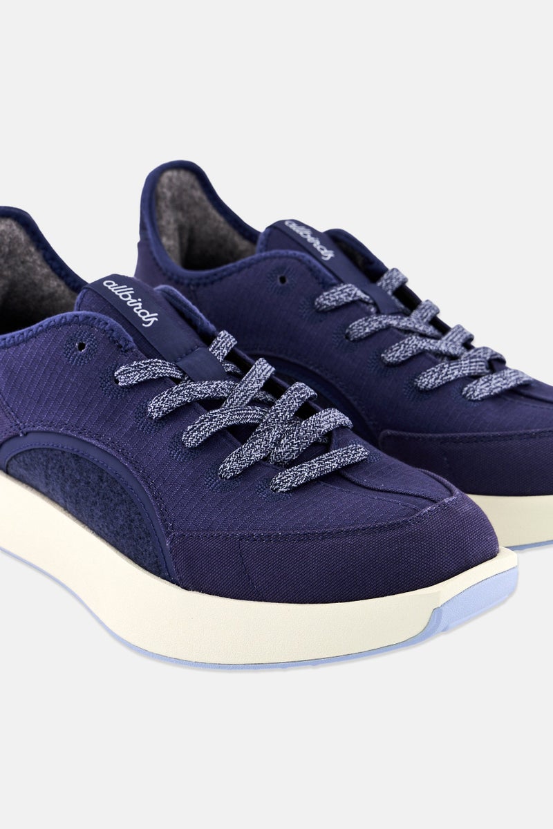 Allbirds Women Lace Up Casual Shoes, Navy - Image 3