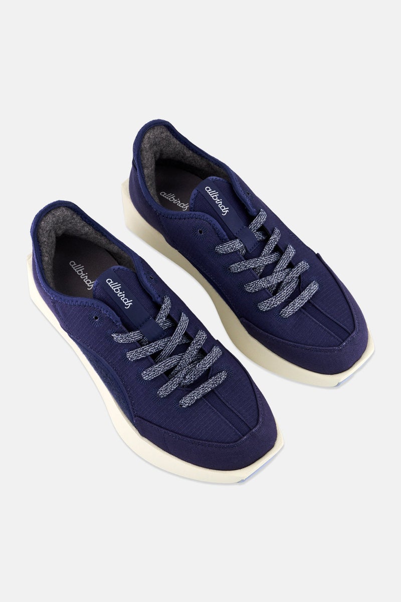 Allbirds Women Lace Up Casual Shoes, Navy - Image 4