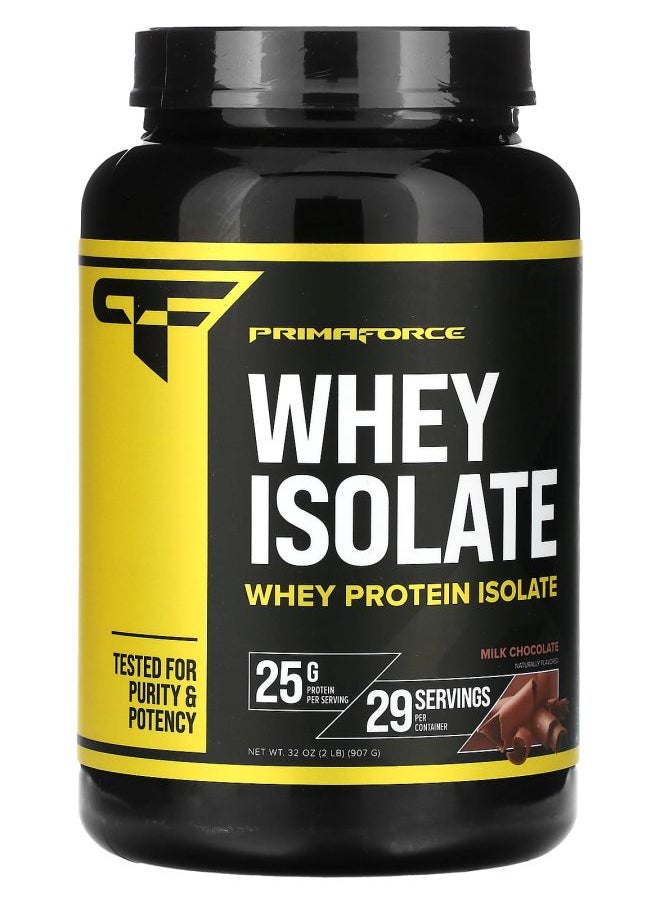 Primaforce Whey Protein Isolate Milk Chocolate 2 lb (907 g) 