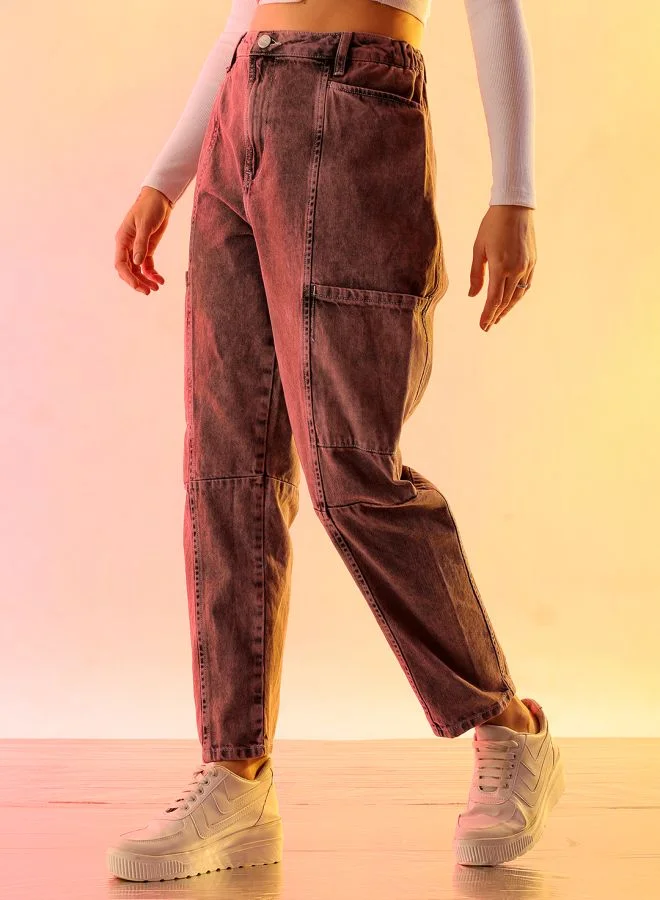 Freehand Women Anti Fit Solid High-Rise Jeans