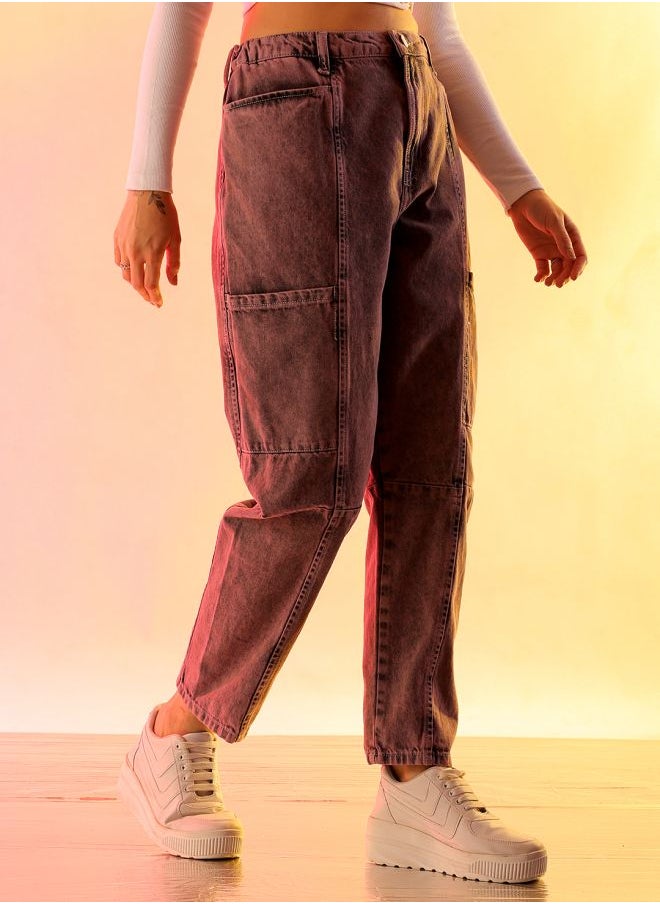 Freehand Women Anti Fit Solid High-Rise Jeans  - Image 4