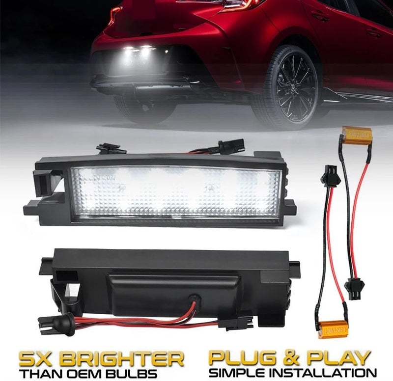 DEMULAX LED License Plate Light for Toyota Models - Image 2