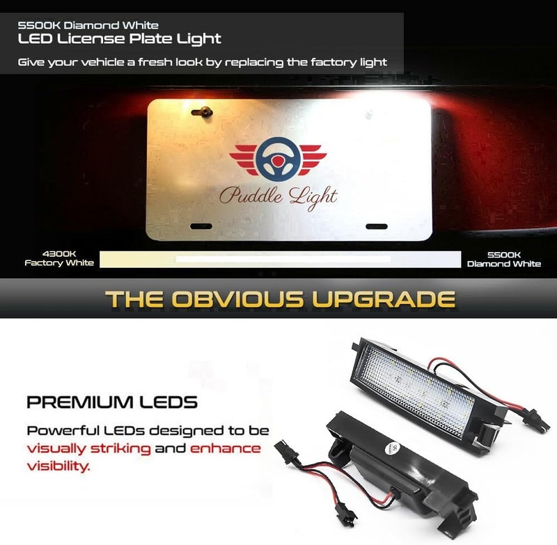 DEMULAX LED License Plate Light for Toyota Models - Image 4