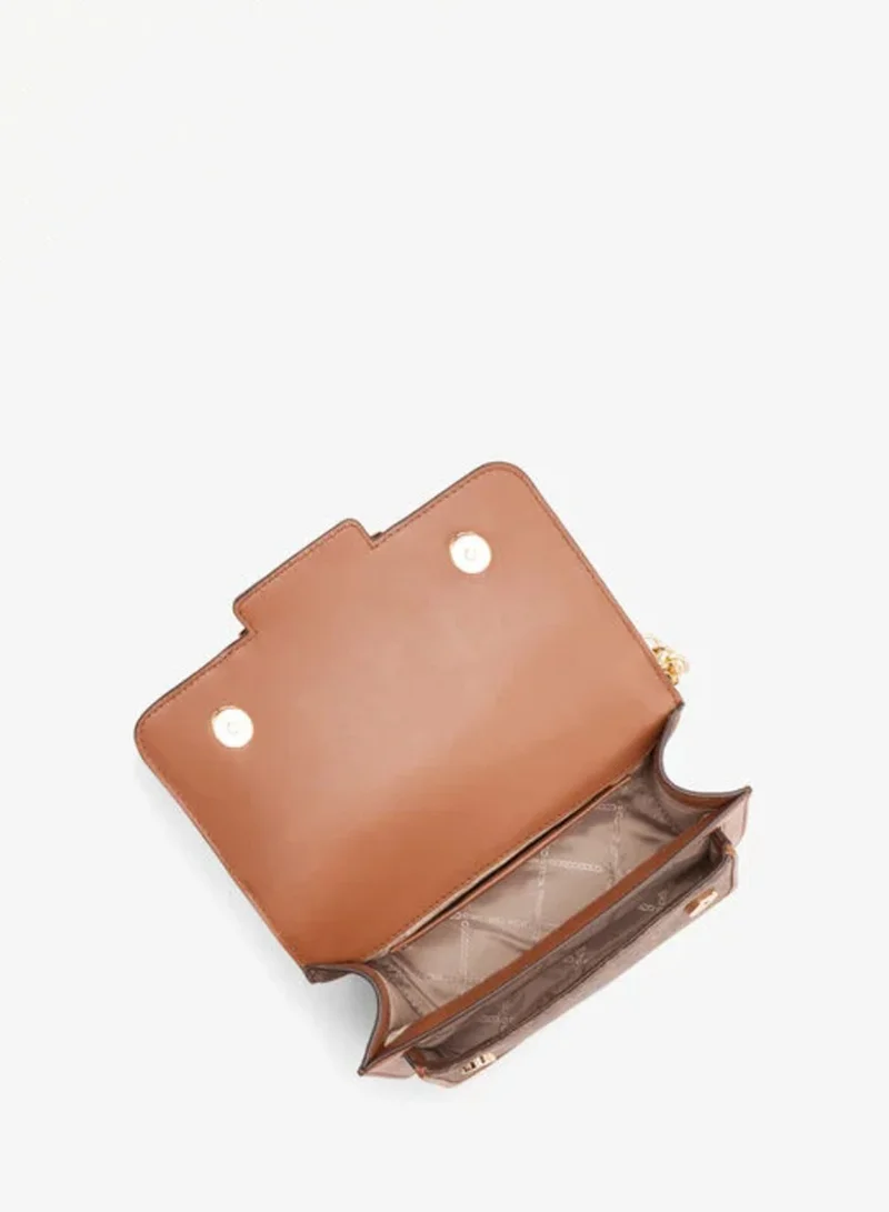 Michael Kors Heather Large Monogram Shoulder Bag