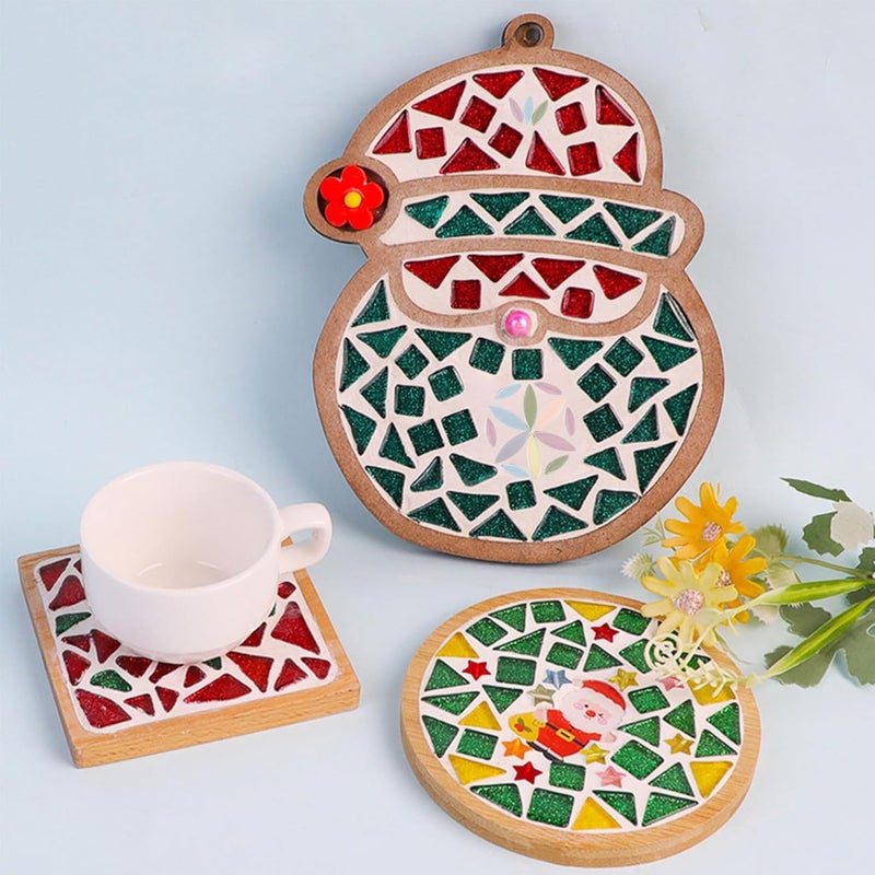 Lurrose 1bag DIY Petal Shaped Ceramic Tiles Irregular Craft Supplies for Creative Projects Smooth Surface Durable Material for Home Decor and Art Making - Image 2