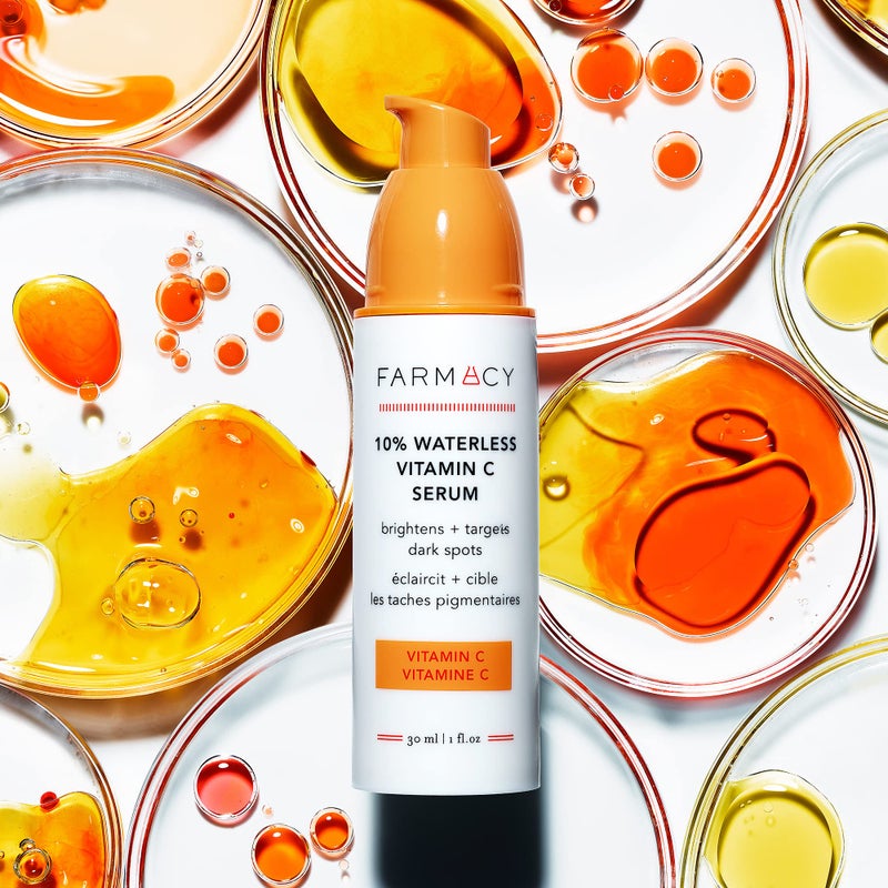 Farmacy 10% Vitamin C Serum for Face - Brightening Vitamin C Face Serum to Firm + Smooth Skin Texture - L Ascorbic Acid + Tangerine Peel Infused Skin Care to Hydrate and Even Skin Tone (30ml) - Image 2