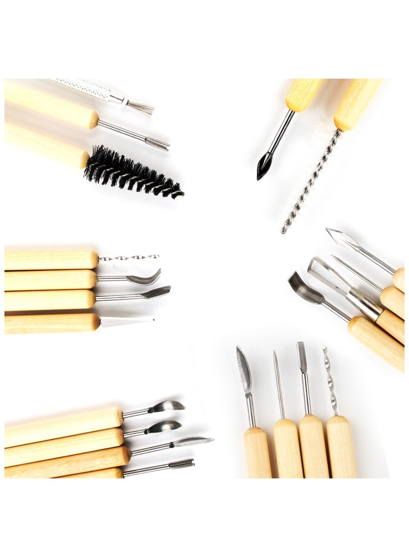 Isomars Ceramic Sculpting Tool Set 11 Pieces - CT11 - Image 3