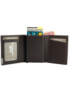 Classic Milano Classic Milano Faux Leather RFID Blocking Pop Up Wallet for Men and Women - Automatic Card Holder Wallet with Pop-up Design - Secure, Compact Credit Card Holder for Men - Stylish Wallet for Men & Women’s RFID Card Wallet  - Image 2