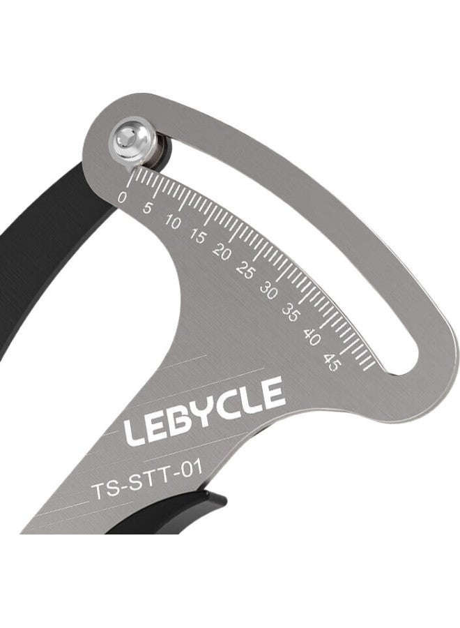 LeBycle Bicycle Rim Truing Tool, Spoke Tension Gauge, Wheel Assembly Steel Wire, Rim Spacing Measurement, Rim Tension Calibration - Image 3
