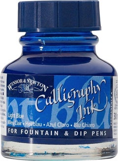 Winsor Newton Calligraphy Ink Calligraphy Ink 30 ml. 350 Light Blue 