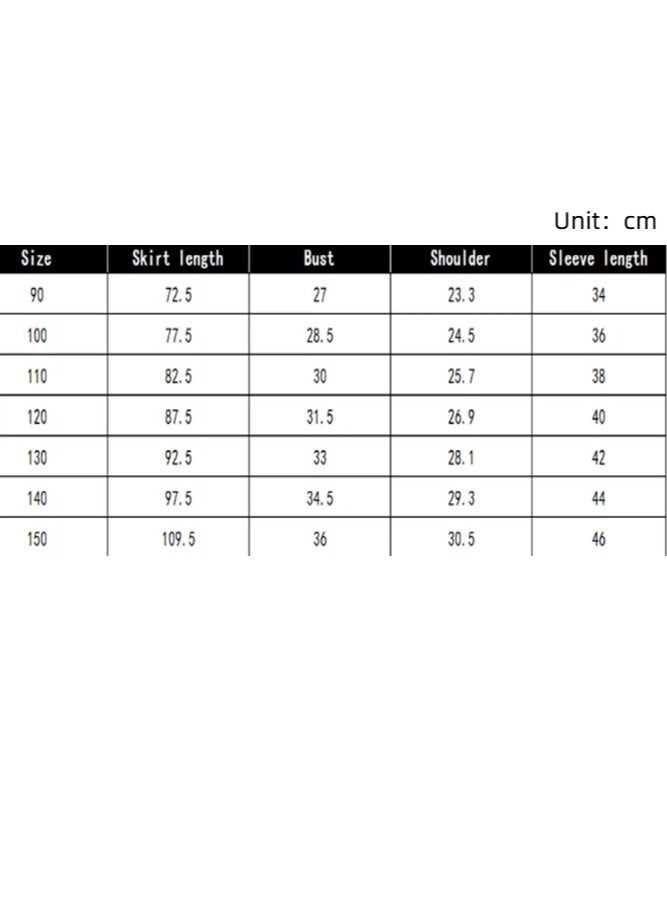 Elsa Multi Size Elsa Princess Cosplay Dress Elegant Stylish Costume For Girls Party Performance - Image 4