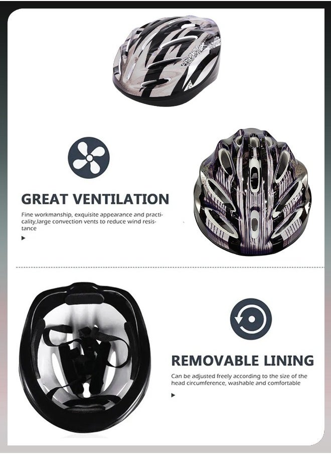 Toshonics Adult Mountain Road Bike Cycling Helmet Adjustable Multi Sports For Skating Scooter Men Women Safety Protection  - Image 3