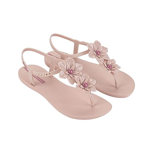 Ipanema Women's Duo Flowers Sandal, Pink Lilac, 43 EU - Image 1