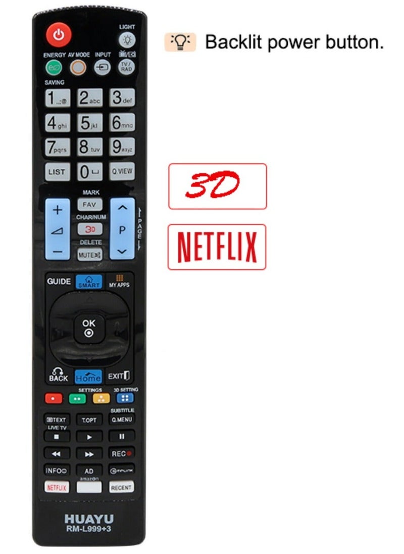 Huayu Replacement Remote Control For LG Smart TV - Image 2