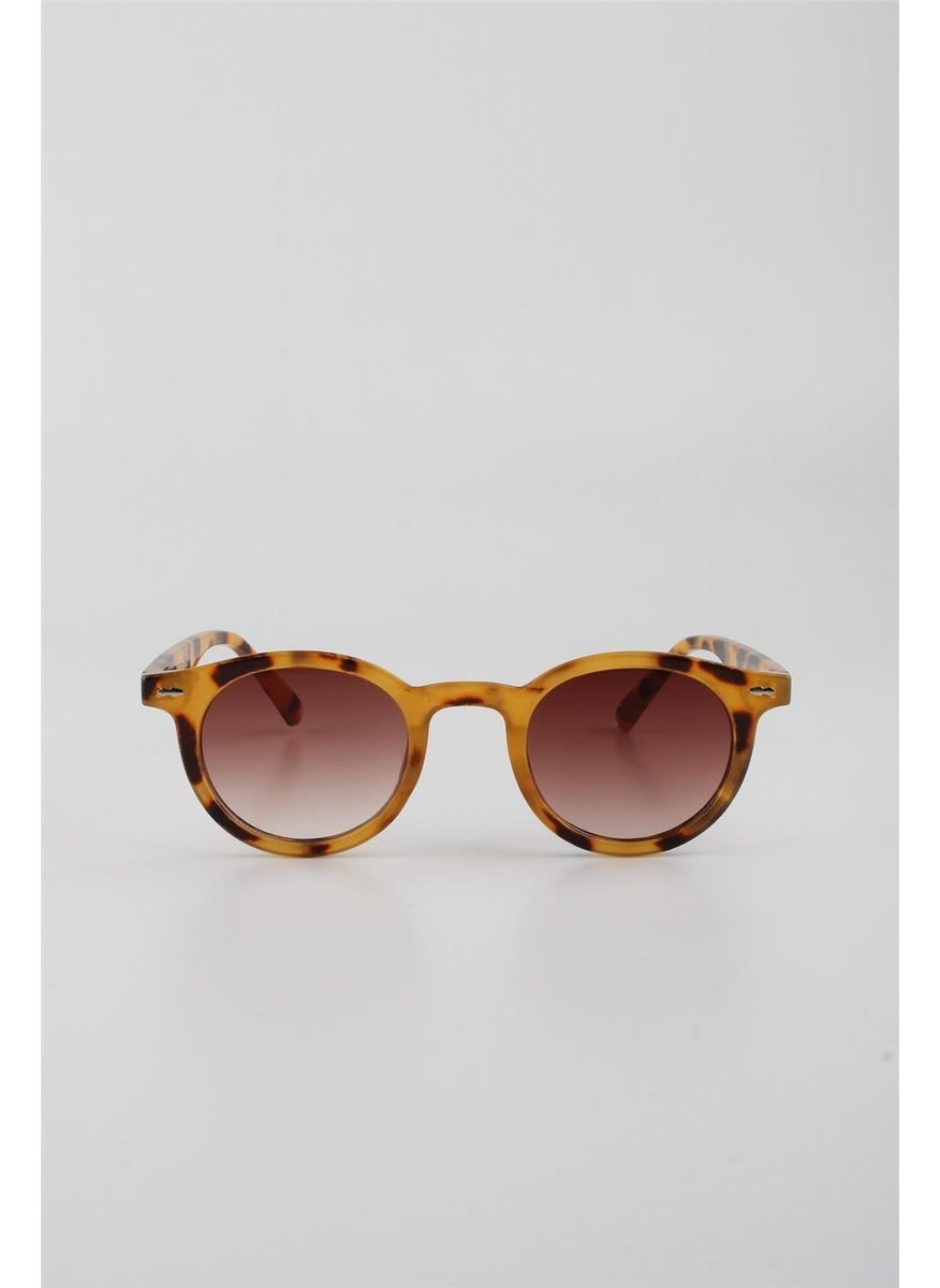 La Viva Leopard Brown Gradient UV400 Filter Women's Sunglasses G24LV94691R05  - Image 1
